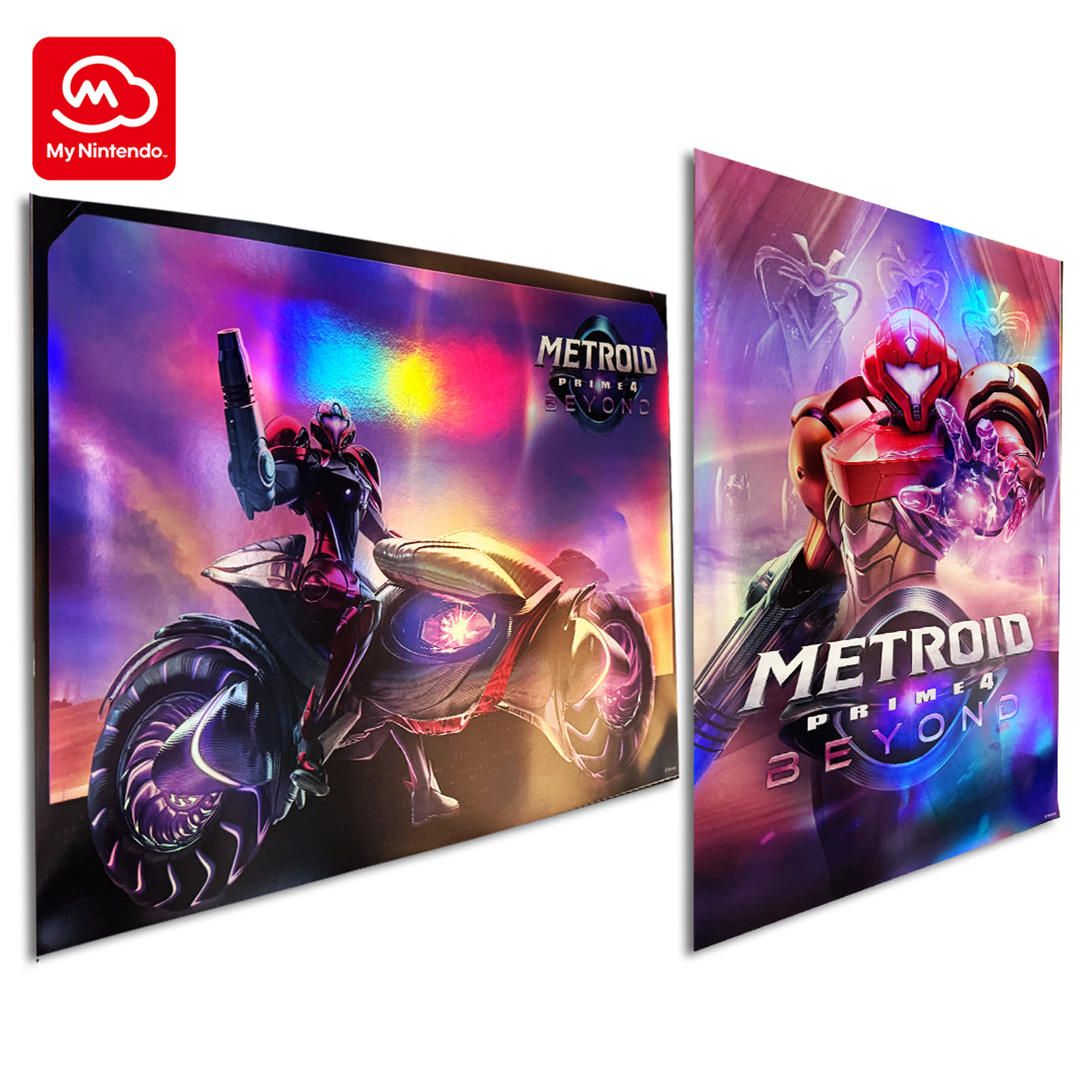 METROID PRIME 4 BEYOND ポスター Metroid Prime™ 4: Beyond Holographic Poster Set - Nintendo